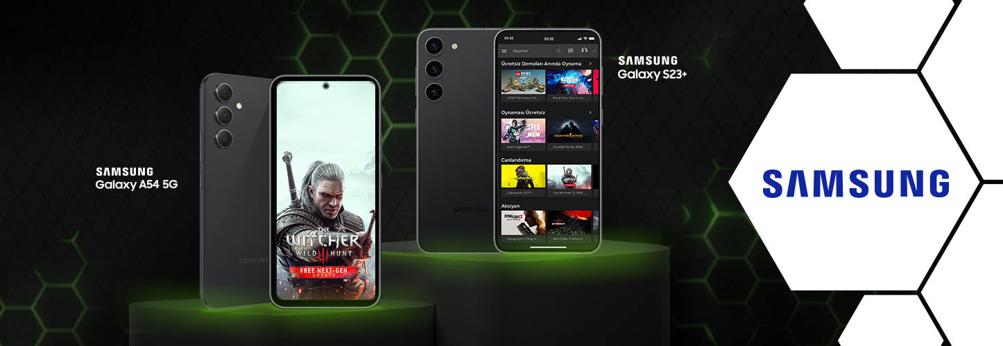 Samsung Premium Modellerde 3 Aylık GeForce NOW Kodu Hediye!